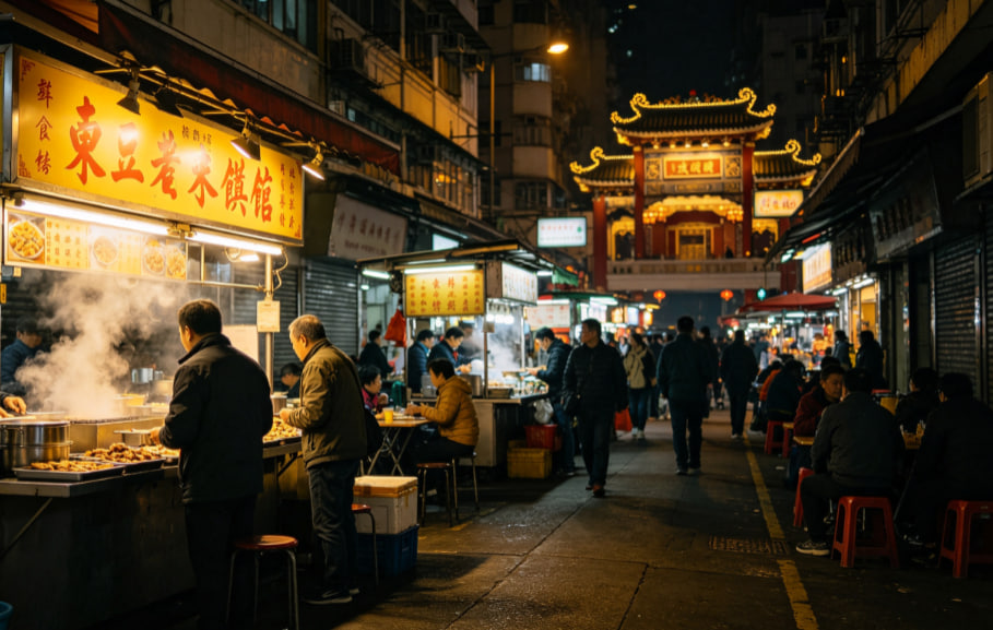 廟街夜市